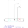 Holex VHM mini-maró 14 mm