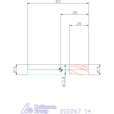 Garant VHM maró 14 mm