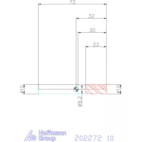 Garant VHM maró MTC 10 mm