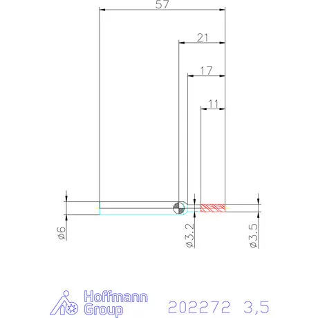 Garant VHM maró MTC 3,5 mm