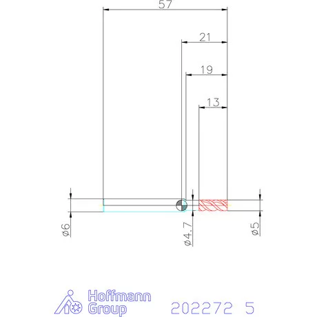 Garant VHM maró MTC 5 mm