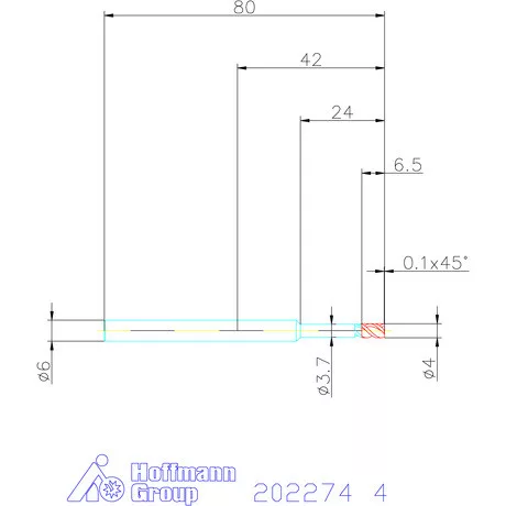 Garant VHM maró MTC 4 mm