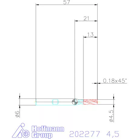 Holex VHM maró 4,5 mm