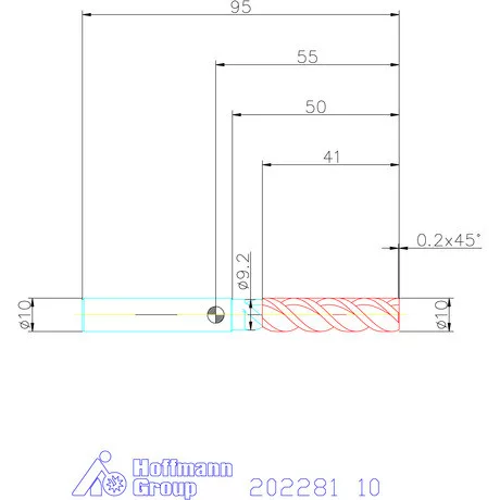 Garant VHM maró TPC 10 mm