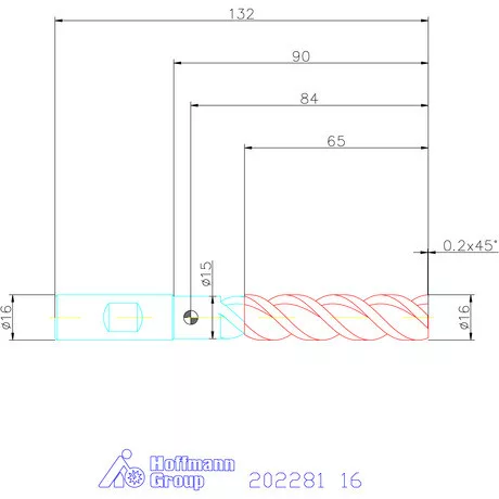 Garant VHM maró TPC 16 mm
