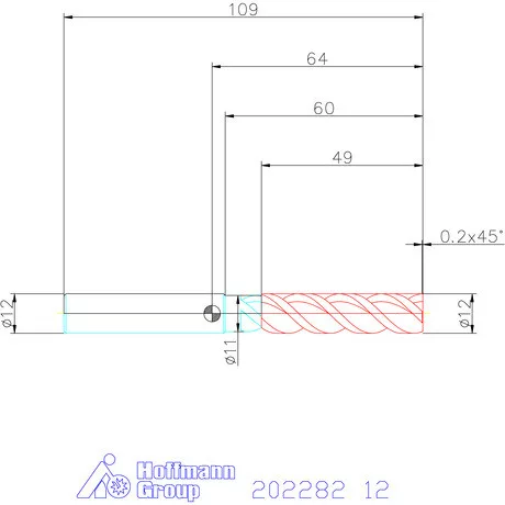 Garant VHM maró TPC 12 mm