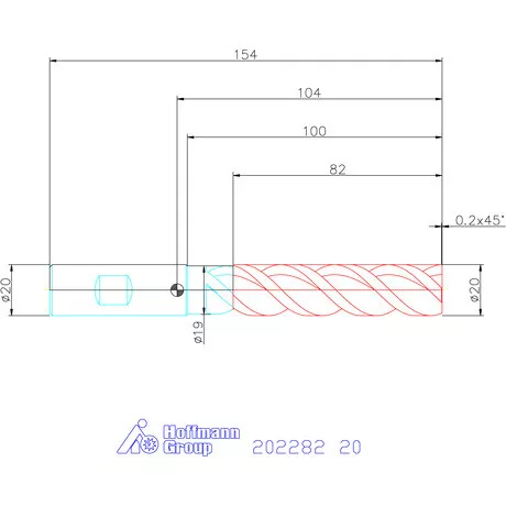 Garant VHM maró TPC 20 mm