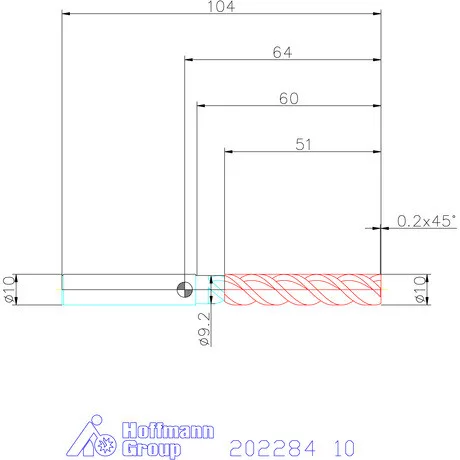 Garant VHM maró TPC 10 mm