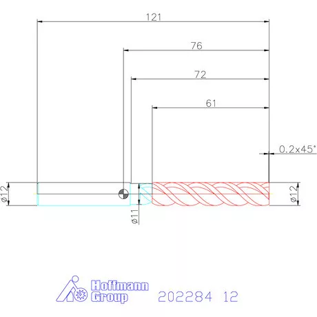Garant VHM maró TPC 12 mm