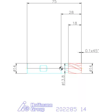 Garant VHM maró 14 mm