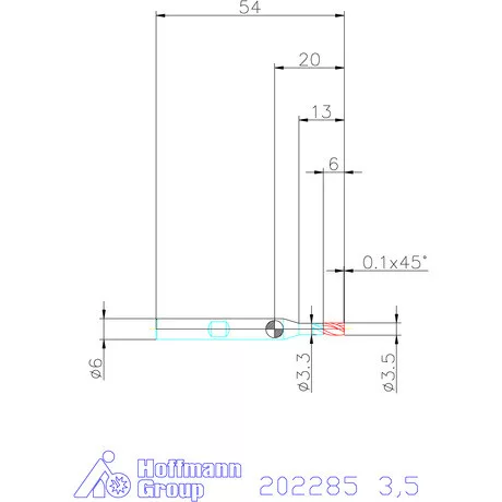 Garant VHM maró 3,5 mm
