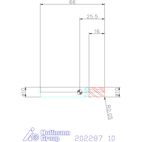 Garant Garant Master Titan VHM mini-maró HPC 10 mm
