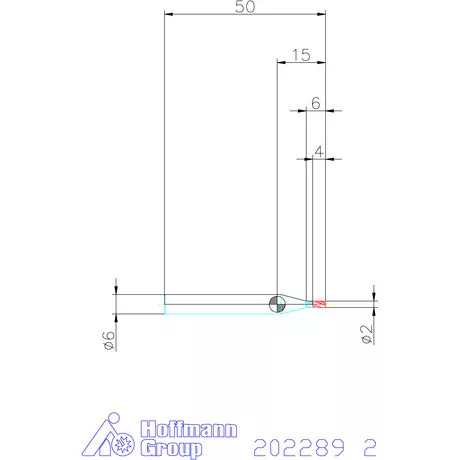 Garant Garant Master Steel VHM mini-maró HPC 2 mm