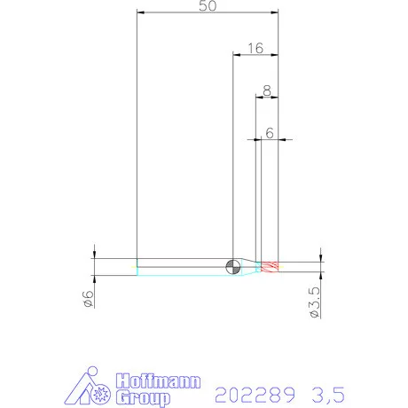 Garant Garant Master Steel VHM mini-maró HPC 3,5 mm