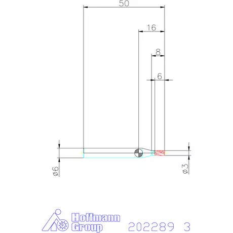 Garant Garant Master Steel VHM mini-maró HPC 3 mm
