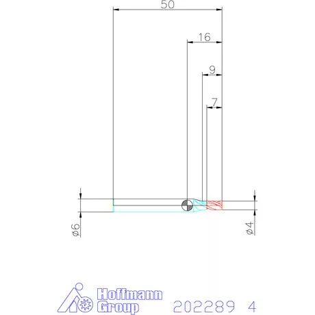 Garant Garant Master Steel VHM mini-maró HPC 4 mm