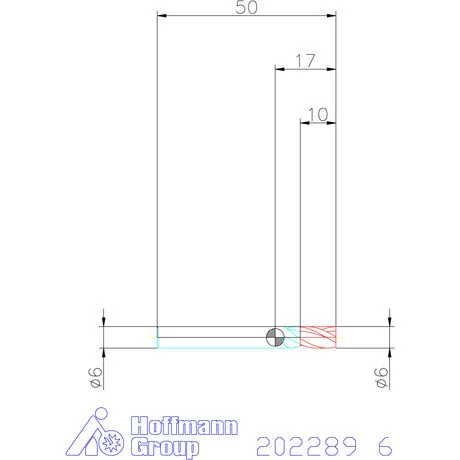 Garant Garant Master Steel VHM mini-maró HPC 6 mm