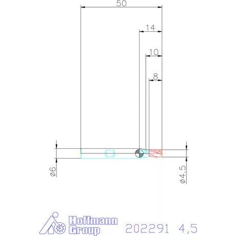 Garant Garant Master Steel VHM mini-maró HPC 4,5 mm