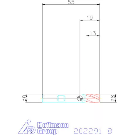 Garant Garant Master Steel VHM mini-maró HPC 8 mm