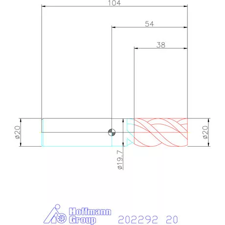 Garant VHM maró 20 mm