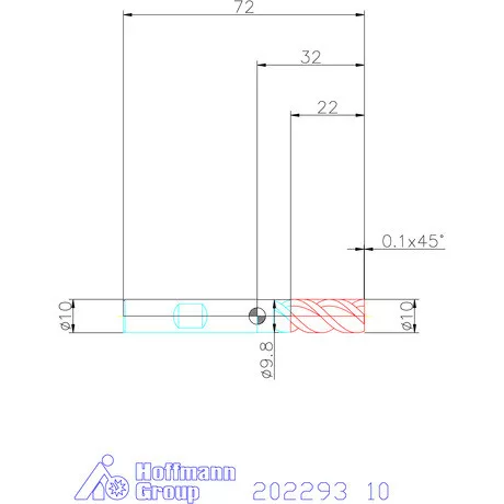 Garant VHM maró 10 mm
