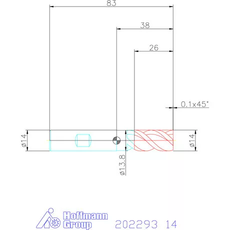 Garant VHM maró 14 mm
