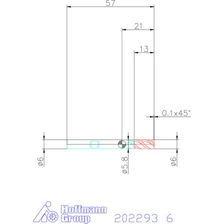 Garant VHM maró 6 mm