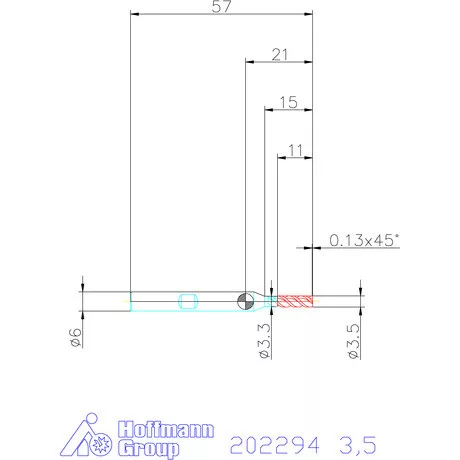 Garant VHM maró 3,5 mm