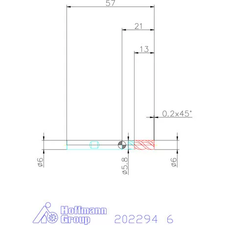 Garant VHM maró 6 mm