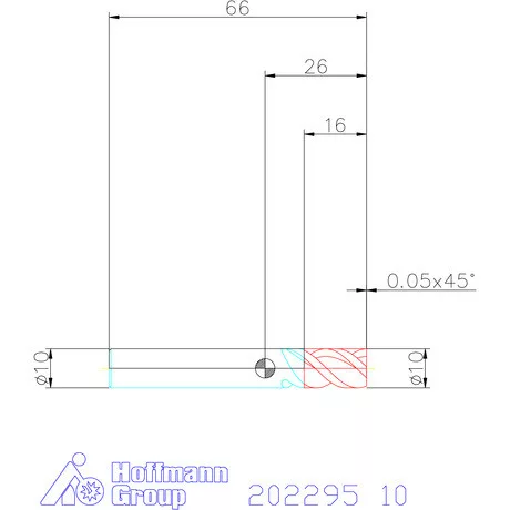 Garant Garant Master Steel VHM mini-maró HPC 10 mm