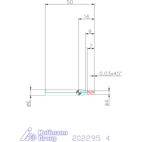 Garant Garant Master Steel VHM mini-maró HPC 4 mm