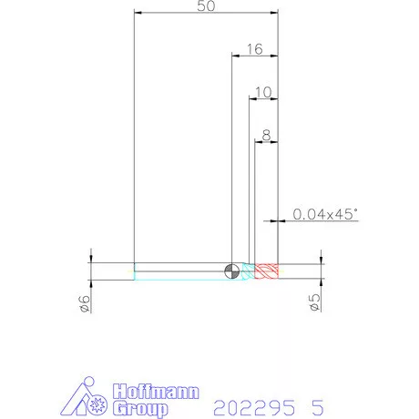 Garant Garant Master Steel VHM mini-maró HPC 5 mm