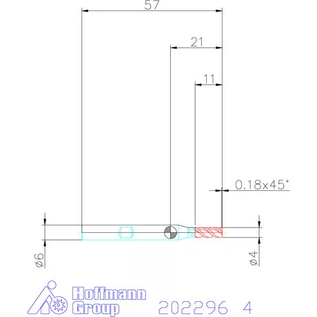 Holex VHM maró 4 mm