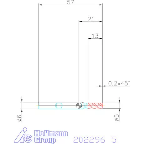 Holex VHM maró 5 mm