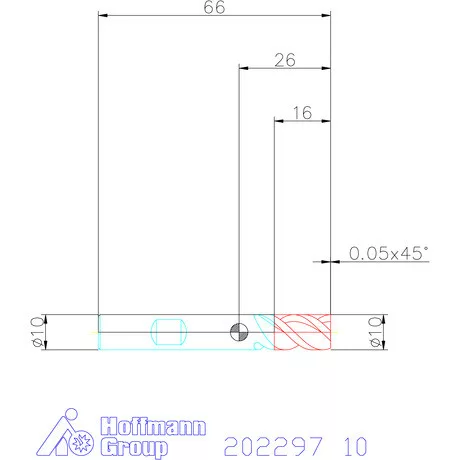 Garant Garant Master Steel VHM mini-maró HPC 10 mm