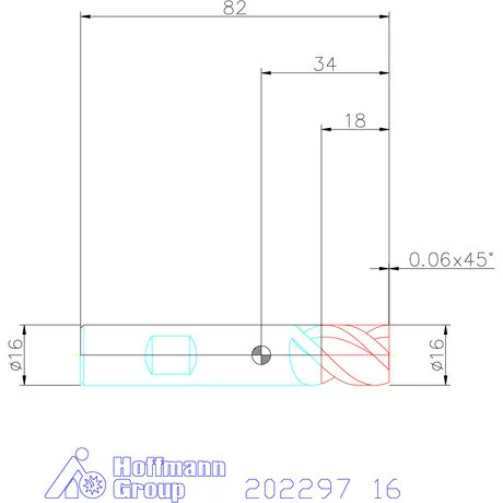 Garant Garant Master Steel VHM mini-maró HPC 16 mm