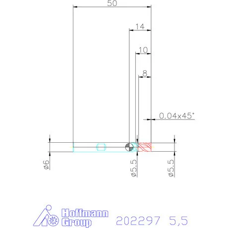 Garant Garant Master Steel VHM mini-maró HPC 5,5 mm