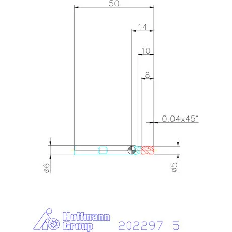 Garant Garant Master Steel VHM mini-maró HPC 5 mm