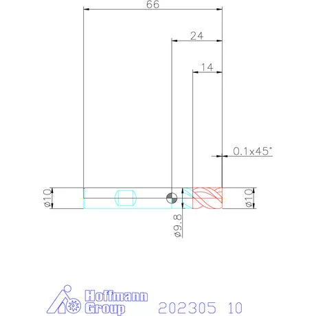 Garant VHM maró 10 mm