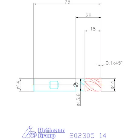 Garant VHM maró 14 mm