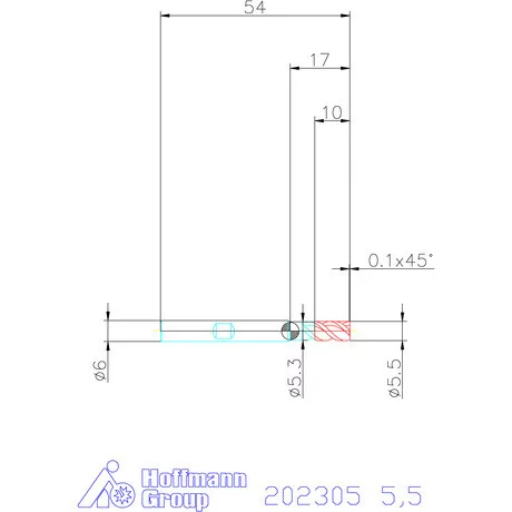 Garant VHM maró 5,5 mm