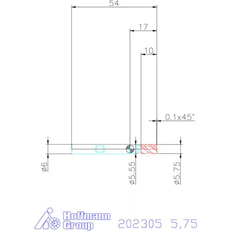 Garant VHM maró 5,75 mm