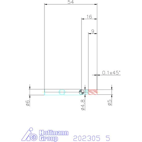 Garant VHM maró 5 mm
