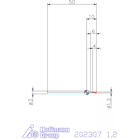 Holex VHM maró 1,2 mm
