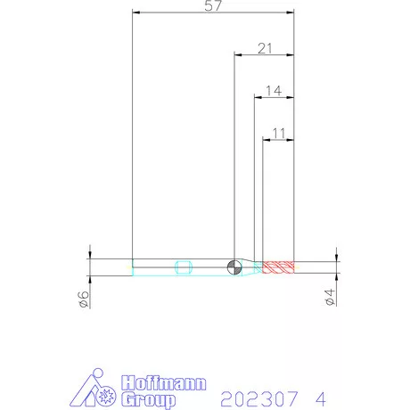 Holex VHM maró 4 mm