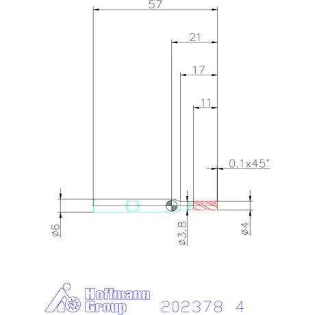 Holex Holex Pro INOX VHM maró HPC 4 mm