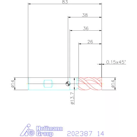 Garant Garant Master INOX VHM maró HPC 14 mm