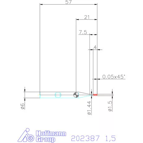 Garant Garant Master INOX VHM maró HPC 1,5 mm