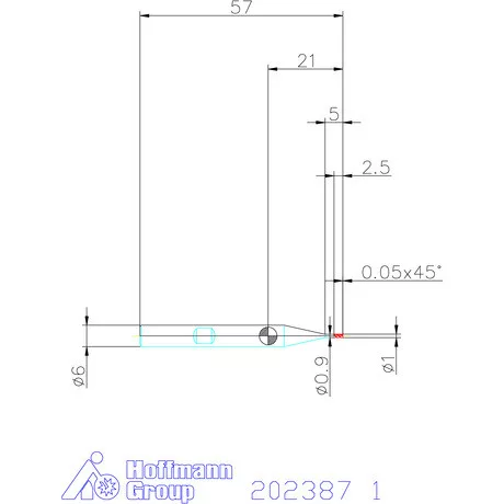 Garant Garant Master INOX VHM maró HPC 1 mm