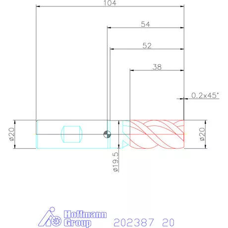 Garant Garant Master INOX VHM maró HPC 20 mm
